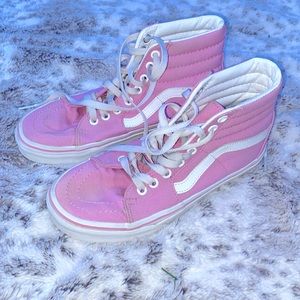 Light pink vans size 7